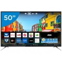 Smart TV LED 50” AOC 4K/Ultra HD LE50U7970S Wi-Fi 4 HDMI 2 USB Smart TV LED 50” AOC 4K/Ultra HD LE50U7970S Wi-Fi 4 HDMI 2 USB