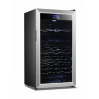 Adega Olimpia Dual Zone Bibendum 18 Garrafas Preta - Bivolt Adega Olimpia Dual Zone Bibendum 18 Garrafas Preta - Bivolt