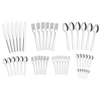 Faqueiro Aço Inox 48 Peças Malibu 23798045 Tramontina Faqueiro Aço Inox 48 Peças Malibu 23798045 Tramontina