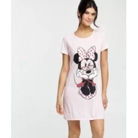 Camisola Feminina Estampa Minnie Manga Curta Disney Camisola Feminina Estampa Minnie Manga Curta Disney