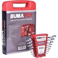 Jogo de Ferramentas com 149 Peças + Kit de Chaves 8 Peças Bumafer Jogo de Ferramentas com 149 Peças + Kit de Chaves 8 Peças Bumafer