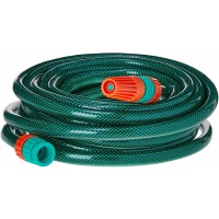 Mangueira Flex Tramontina com Engates Rosqueados e Esguicho em PVC 10 Metros Mangueira Flex Tramontina com Engates Rosqueados e Esguicho em PVC 10 Metros