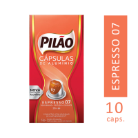 4 Caixas - Cápsulas De Alumínio Pilão Espresso 7 10 Capsulas 4 Caixas - Cápsulas De Alumínio Pilão Espresso 7 10 Capsulas