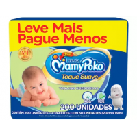 Toalha Umedecida MamyPoko Toque Suave - 200 Unidades
Toalha Umedecida MamyPoko Toque Suave - 200 Unidades