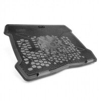 Base para Notebook C3Tech com Cooler Preto - NBC-01BK Base para Notebook C3Tech com Cooler Preto - NBC-01BK