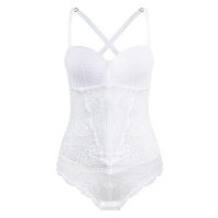 Body Com Bojo em Tule e Renda Eternity Body Com Bojo em Tule e Renda Eternity