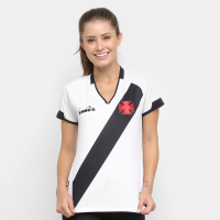 Camisa Vasco II 2020 s/nº Torcedor Diadora Feminina - Branco Camisa Vasco II 2020 s/nº Torcedor Diadora Feminina - Branco