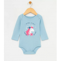 Body Infantil com Estampa Unicórnio - Tam 0 a 18 meses Body Infantil com Estampa Unicórnio - Tam 0 a 18 meses