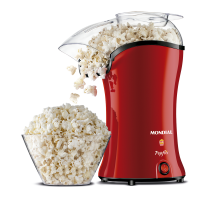 Pipoqueira Mondial Popflix 1200W Vermelho PP-03 220V Pipoqueira Mondial Popflix 1200W Vermelho PP-03 220V