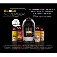 Compre 40 Cartuchos Três Corações e leve Cafeteira Mimo por R$10 Compre 40 Cartuchos Três Corações e leve Cafeteira Mimo por R$10