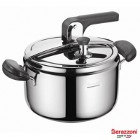 Panela de Pressão com 5 Litros em Aço Inox - Barazzoni Panela de Pressão com 5 Litros em Aço Inox - Barazzoni
