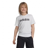 Camiseta Infantil Adidas Youth Boys Essentials Linear Manga Curta Camiseta Infantil Adidas Youth Boys Essentials Linear Manga Curta