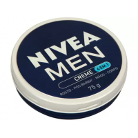 3 unidades de Creme Hidratante Corporal e Facial Nivea - Men Creme 4 em 1 75g - Hidratante Corporal 3 unidades de Creme Hidratante Corporal e Facial Nivea - Men Creme 4 em 1 75g - Hidratante Corporal