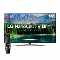 Smart TV LG LED 65 4K 65SM8600 com NanoCell AI Cinema Dolby Atmos WebOS 4.5 e Wi-Fi Smart TV LG LED 65 4K 65SM8600 com NanoCell AI Cinema Dolby Atmos WebOS 4.5 e Wi-Fi