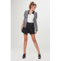 Cardigan Maquinetado Estampado Malwee Cardigan Maquinetado Estampado Malwee