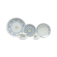 Aparelho de Jantar 42 Peças em Porcelana Lyor Coupe Shape 8270 Aparelho de Jantar 42 Peças em Porcelana Lyor Coupe Shape 8270