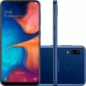 Smartphone Samsung Galaxy A20 32GB Dual Chip 3GB RAM Tela 6.4 Smartphone Samsung Galaxy A20 32GB Dual Chip 3GB RAM Tela 6.4