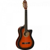 Violão Eletroacústico Nylon GE-20 Sunburst HARMONICS Violão Eletroacústico Nylon GE-20 Sunburst HARMONICS