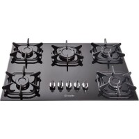 Cooktop 5 Bocas Mueller Mesa de Vidro Super automático 601087005 Cooktop 5 Bocas Mueller Mesa de Vidro Super automático 601087005