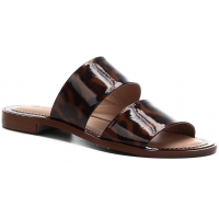 Rasteira Shoestock Slide New Tartan - Preto e Caramelo - Tam 35 Rasteira Shoestock Slide New Tartan - Preto e Caramelo - Tam 35