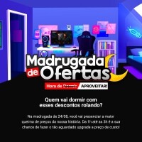 R$200 de Desconto em PCs Gamer + Madrugada de Ofertas R$200 de Desconto em PCs Gamer + Madrugada de Ofertas