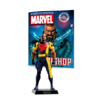 Action Figure Marvel Figurines: Bishop #92 - Eaglemoss Action Figure Marvel Figurines: Bishop #92 - Eaglemoss