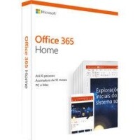 Microsoft Office 365 Home 2019: 6 Licenças + 1 TB de armazenamento para cada Microsoft Office 365 Home 2019: 6 Licenças + 1 TB de armazenamento para cada