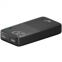 Power Bank ELG 20000mAh 2 USB Preto - PB200BK Power Bank ELG 20000mAh 2 USB Preto - PB200BK