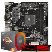 Kit upgrade AMD Ryzen 5 3600 ASRock A320M-HD DDR4 8GB 2666MHZ Kit upgrade AMD Ryzen 5 3600 ASRock A320M-HD DDR4 8GB 2666MHZ
