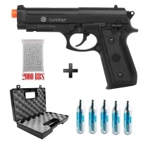 Pistola de Airsoft CO2 Cybergun Taurus PT 92 Nylon - NBB Pistola de Airsoft CO2 Cybergun Taurus PT 92 Nylon - NBB