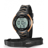Relógio Monitor Cardíaco Speedo 80621G0EVNP3 Preto/ Dourado Relógio Monitor Cardíaco Speedo 80621G0EVNP3 Preto/ Dourado