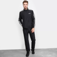 Agasalho Adidas Stripes Masculino - Preto Agasalho Adidas Stripes Masculino - Preto