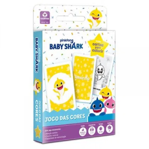 Jogo Baby Shark Jogo das Cores Copag Jogo Baby Shark Jogo das Cores Copag