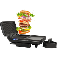 Grill Elétrico Antiaderente Cadence GRL510 1000W Grill Elétrico Antiaderente Cadence GRL510 1000W