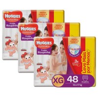 Fralda Huggies Turma da Mônica Roupinha Supreme Care XG - 144 Unidades Fralda Huggies Turma da Mônica Roupinha Supreme Care XG - 144 Unidades