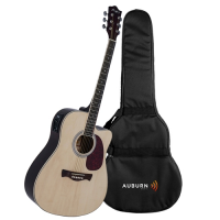 Violão Elétrico Tagima MD18 Folk Memphis Natural + Capa Nylon Folk C103L Auburn Violão Elétrico Tagima MD18 Folk Memphis Natural + Capa Nylon Folk C103L Auburn