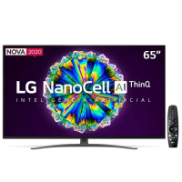Smart TV LED 65 UHD 4K LG 65NANO86 NanoCell IPS Bluetooth HDR Inteligência Artificial ThinQ AI Google Assistente, Smart TV LED 65 UHD 4K LG 65NANO86 NanoCell IPS Bluetooth HDR Inteligência Artificial ThinQ AI Google Assistente,