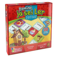 Jogo Dominó Já Sei Ler Grow Jogo Dominó Já Sei Ler Grow