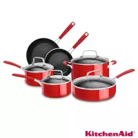 Conjunto de Panelas Kitchenaid em Alumínio 6 Peças - KI994 Conjunto de Panelas Kitchenaid em Alumínio 6 Peças - KI994