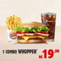 1 Combo Whopper - Burguer King 1 Combo Whopper - Burguer King