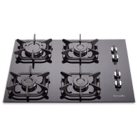 Cooktop 4 Bocas Mueller Mesa de Vidro 601086005 Cooktop 4 Bocas Mueller Mesa de Vidro 601086005