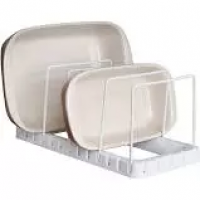 Organizador de formas e travessas para armário Organizador de formas e travessas para armário