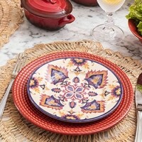 Aparelho de Jantar Vermelho Cravo 18 Peças - La Cuisine Aparelho de Jantar Vermelho Cravo 18 Peças - La Cuisine