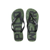 Chinelo Polo Wear Lettering Verde Chinelo Polo Wear Lettering Verde