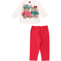 Conjunto 2pçs Kyly Longo Menina Estampado Conjunto 2pçs Kyly Longo Menina Estampado