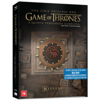 Blu-ray Steelbook Game Of Thrones: 5ª Temporada - 5 Discos Blu-ray Steelbook Game Of Thrones: 5ª Temporada - 5 Discos