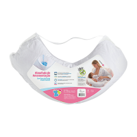 Almofada Amamentação Bas Branco 21X86X38 Almofada Amamentação Bas Branco 21X86X38