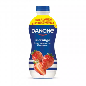 2 Unidades Iogurte Integral Danone Morango 1350g 2 Unidades Iogurte Integral Danone Morango 1350g