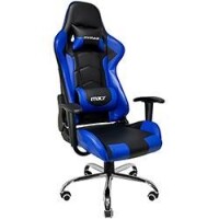 Cadeira Gamer Mymax Mx7 Giratória Preta/Azul Cadeira Gamer Mymax Mx7 Giratória Preta/Azul