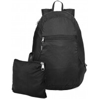 Mochila Dobrável Tour 14L Curtlo Unissex U Preto Mochila Dobrável Tour 14L Curtlo Unissex U Preto